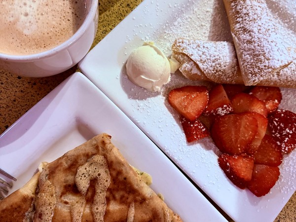 Chezelle Creperie at 1713 Summit Street has great crepes 