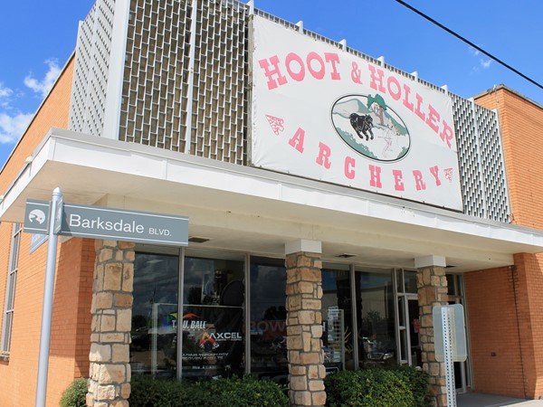 Ready to shoot? Hoot & Holler Archery is in Downtown Bossier's East Bank District