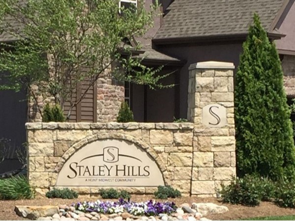 Beautiful Staley Hills subdivision