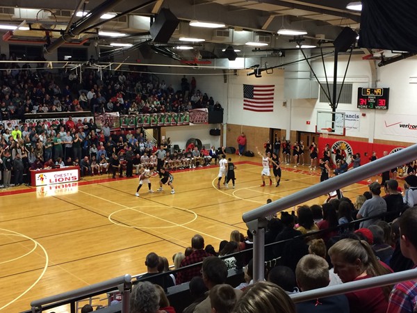 The annual city rivalry game between Lawrence High and Free State High