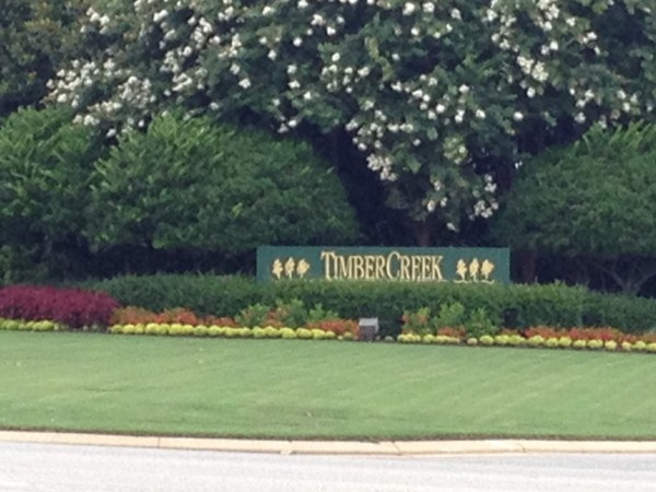 Timbercreek is the place to call home! Gorgeous landscaping and top notch golf.