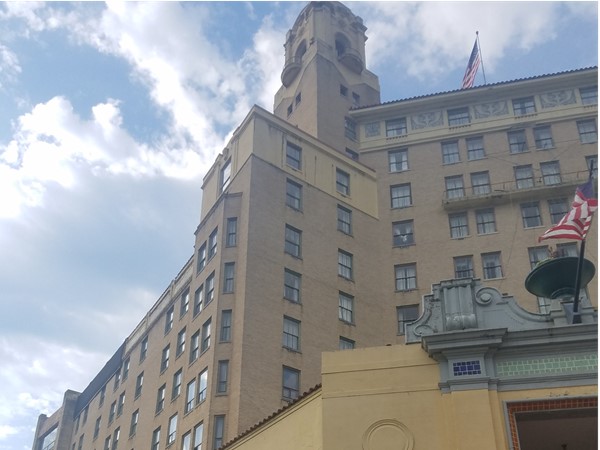 The historic Arlington Hotel 