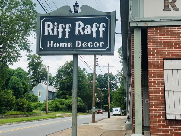 I love home decor and Riff Raff has the most adorable things. Located in downtown!