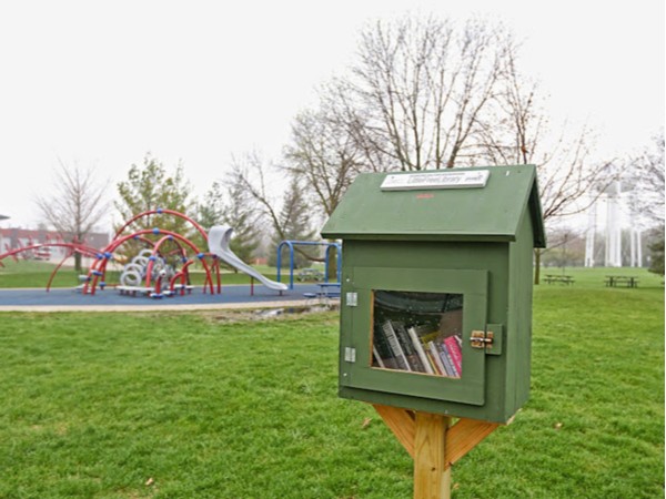 Hawkeye Park "Little Free Library"