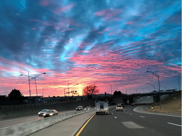 Beautiful Oklahoma sunset 