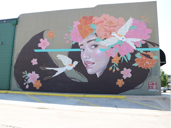 Oklahoma City has some great local artist. You can't miss the murals throughout the city 
