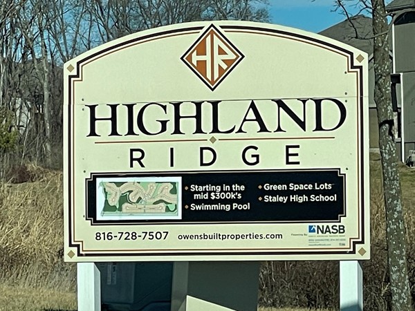 Welcome to Highland Ridge