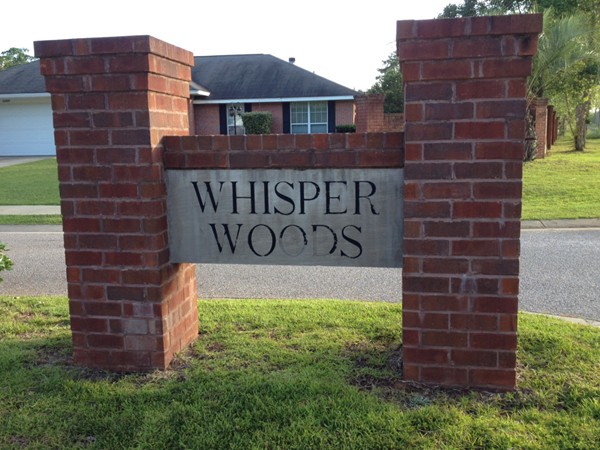 Whisper Woods offers convenience and affordable housing in the Spanish Fort School district.