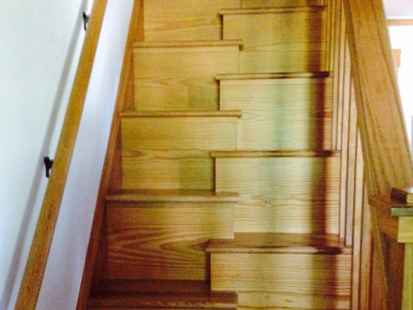 Interesting stairs in a Searcy home