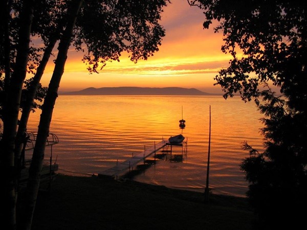 Sunset on Glen Lake