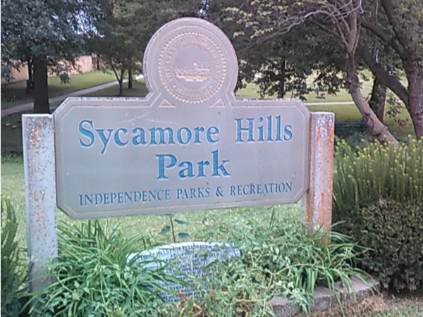 Sycamore Hills Park has a play ground, picnic tables and walking trails 