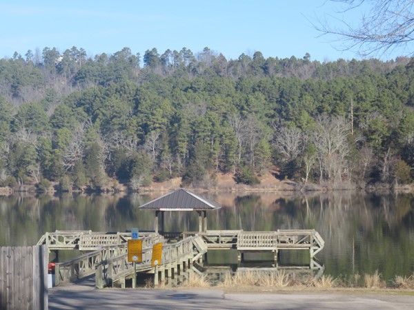 Lake Ludwig is just outside of the Clarksville city limits. Fish, boat, swim, and enjoy