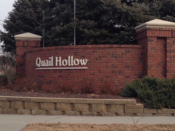 Entrance to Quail Hollow