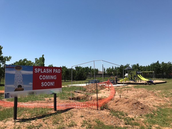 Chisholm Crossing HOA features a Splash Pad coming soon