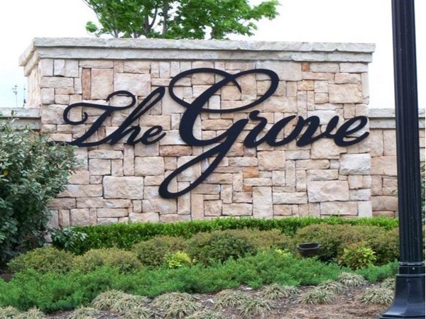 The Grove has several different children's areas, gym's, water features, and amenities