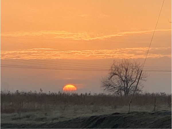 Sunrise over Owasso