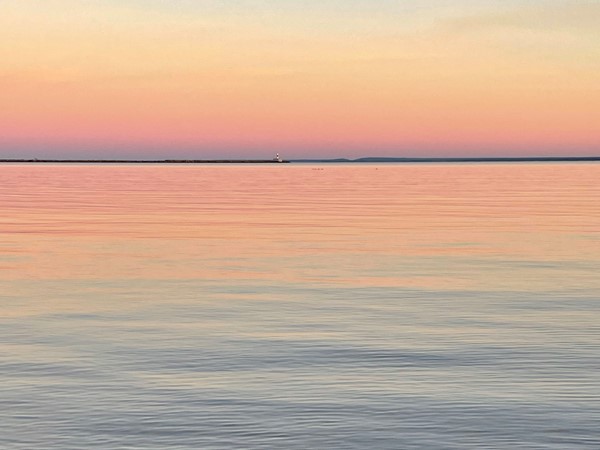 Sunrise Reflections on Lake Superior 