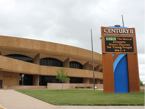 Century II Convention Center with facilities for concerts, opera, musical theater and more