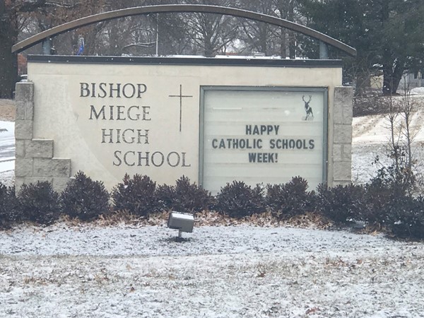 Bishop Miege High School, 5041 Reinhardt Dr., Roeland Park KS 66205
