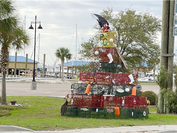 Crab Trap Christmas Tree