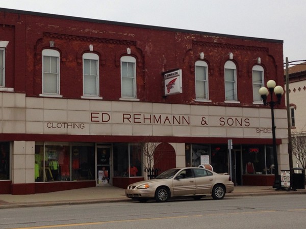 Ed Rehmann's and Sons Clothing, family owned for three generations