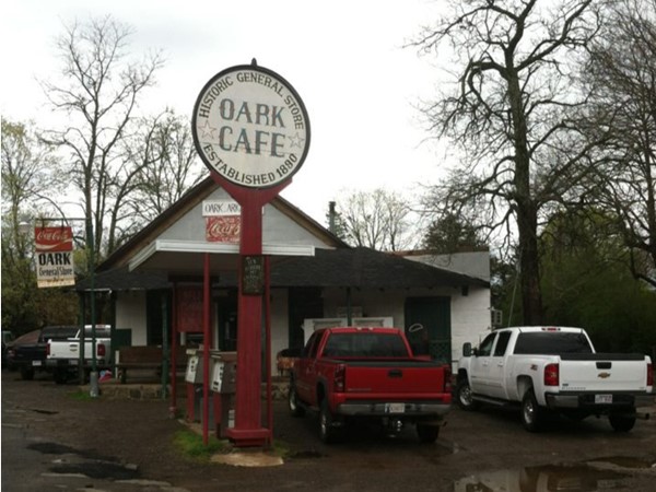 Oark Cafe and General Store opened in 1890. It is a must stop for a good ole slice of pie