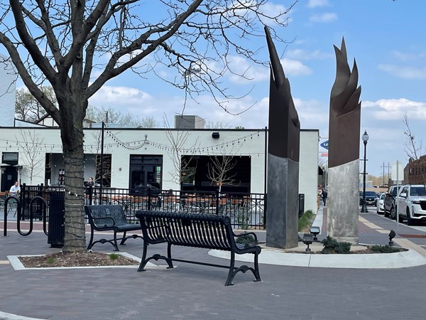George's Local has a wonderful patio with firepits when it is cold out. Serving great food and drink