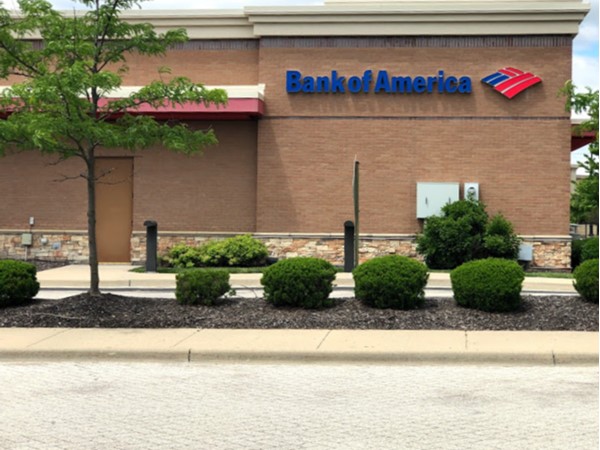 Bank of America is nearby