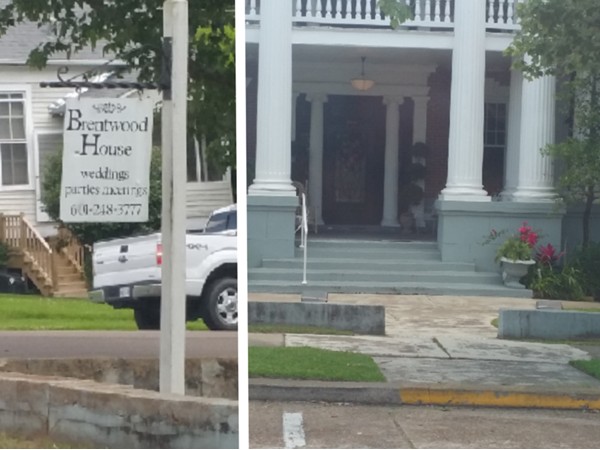 The Brentwood House. An elegant spot in downtown Mccomb to host weddings, receptions, etc.