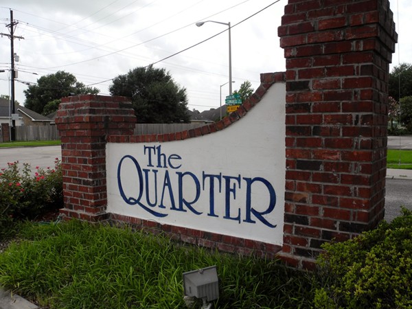 The Quarter - New Orleans styled neighborhood in Central Lafayette
