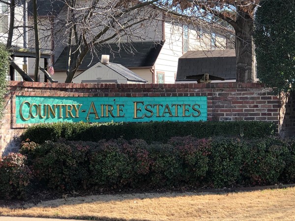 Country Aire Estates is one of Broken Arrows largest subdivisions