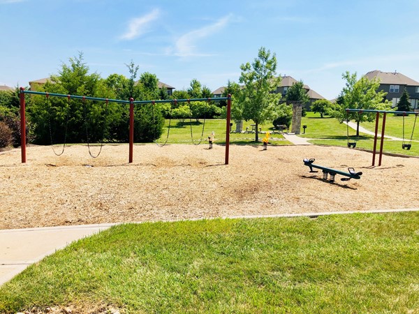 Play area in Forest View, just one of the many amenities