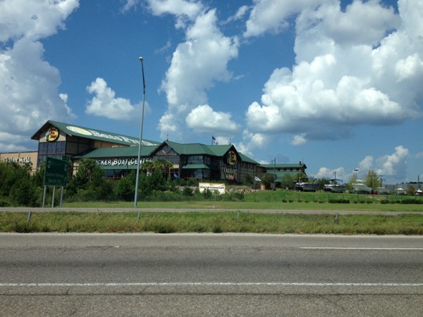 Bass Pro located right off of I-10 in Daphne. You could spend a few hours or the whole day there