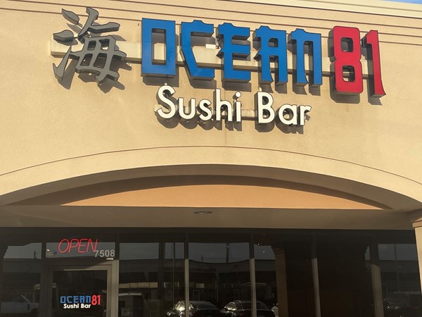 Ocean 81 Sushi Bar has the best sushi in Northwest Oklahoma City
