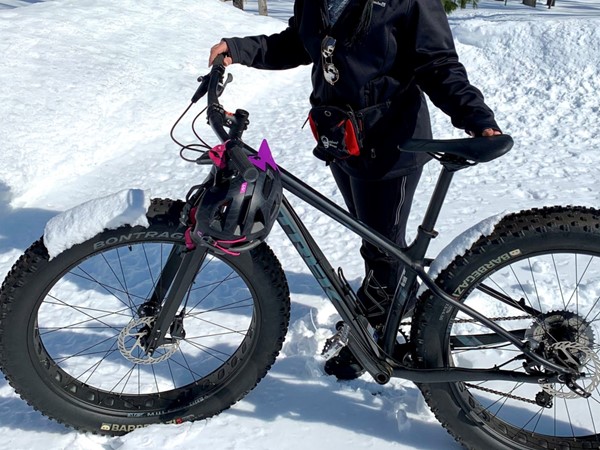 Fat tire snow biking makes for great exercise in Marquette Township 