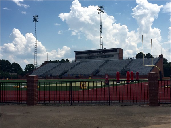 First Security Stadium, located at Harding University in Searcy, is home of the Bisons