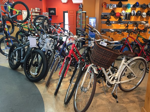 Check out City Bike Shop to pick out a cruiser bike for your summer transportation
