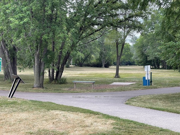 Disc golf is a popular sport and Big Woods Lake has a great course