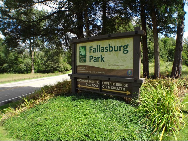Fallasburg Park entrance