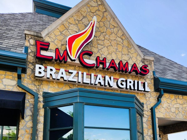 Savor authentic Brazilian cuisine and sizzling grilled meats at Em Chamas Brazillian Grill