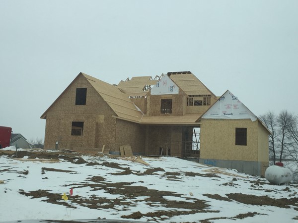 New construction in Pigeon Creek