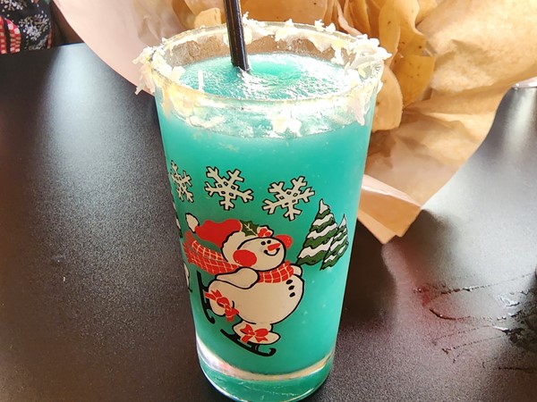 Adorable and good. Check out this coconut drink at Tipsy Tacos 