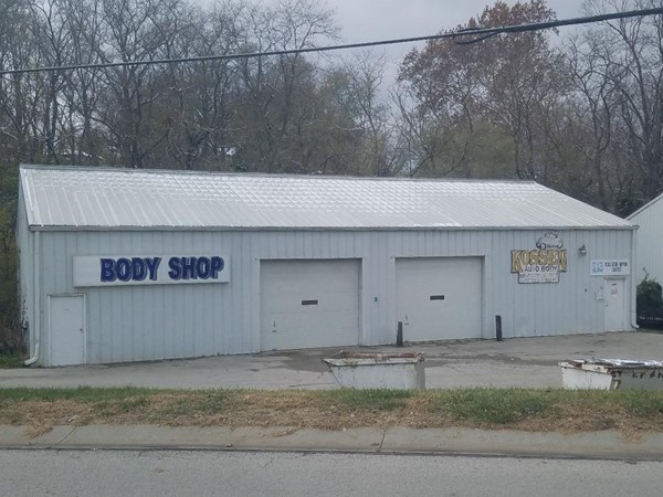 Need body work? Bring your car to Kossen Auto Body on 2nd street in Platte City