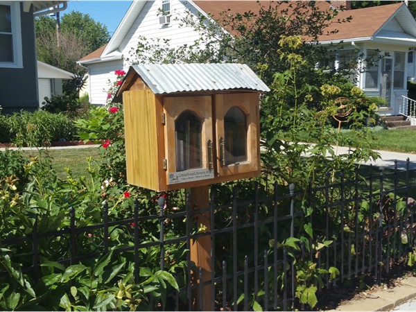 Little Free Library. Go and grab a book