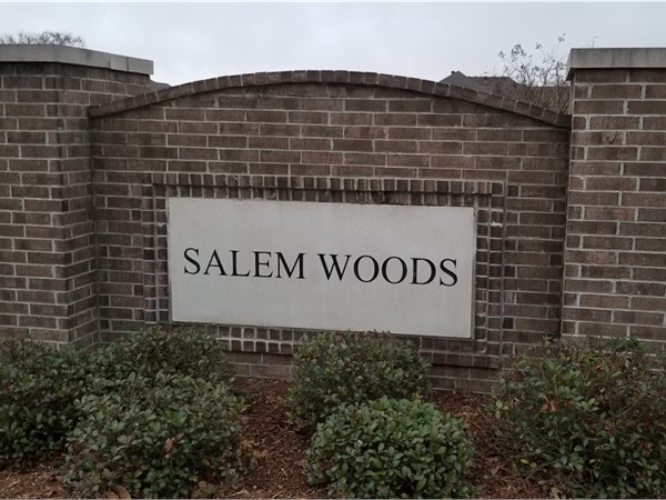 Salem Woods is a subdivision with newer homes