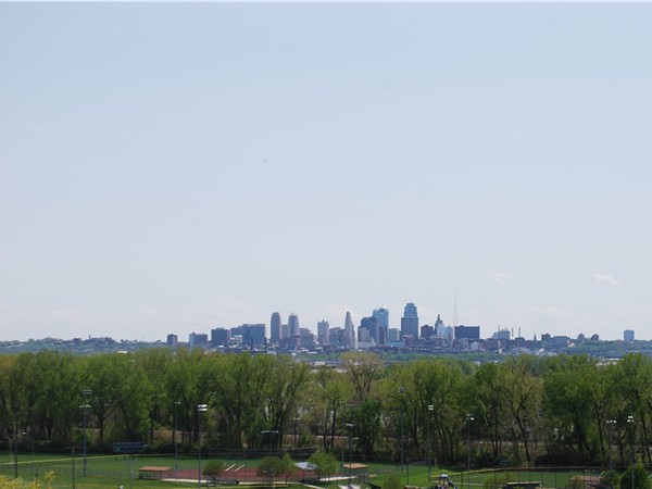 The view of downtown Kansas City (looking south)