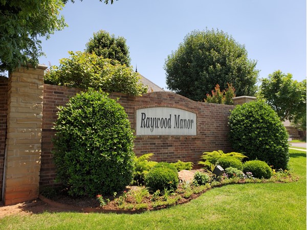 Raywood Manor entrance