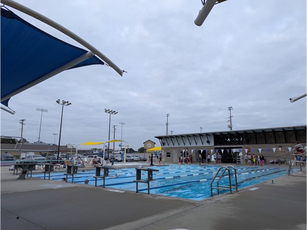 The public swimming pool in Pleasant Hill is across from the middle school 