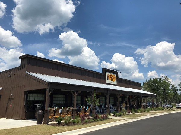 New Cracker Barrel in Saraland along I-65 now open