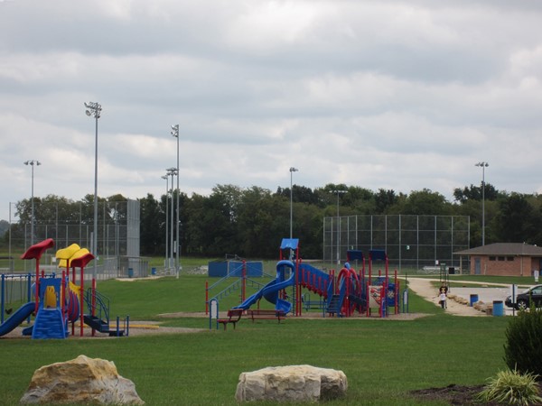 Playgrounds at the Monkey Mountain Athletic Complex, Grain Valley